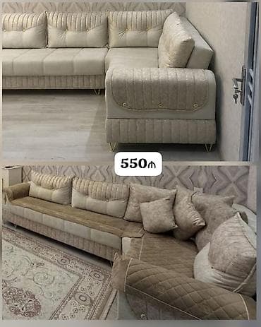 divan kreslo gence: Künc divan, İşlənmiş, Açılan, Bazalı, Parça — 1