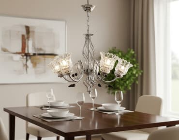 omid çılçıraqlar: Çılçıraq, 5 lampa, Metal — 1