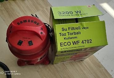 tozsoran: Tozsoran Samsung Yeni 4702 model Güc 3200 watt Su ilə işləyir Bütün — 3