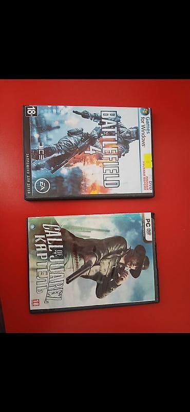 pc diskleri: PC üçün orijinal qutulu oyun diskləri dəsti 1) Battlefield 4 (EA — 1