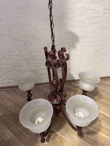 Çılçıraq, 5 lampa, Metal