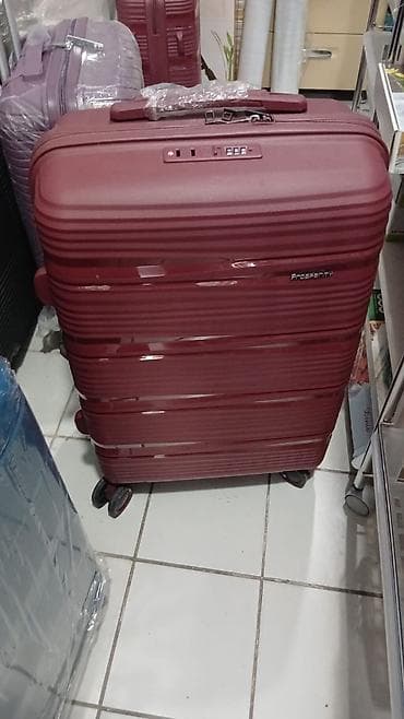 İdman çantaları: Sərt korpuslu çamadan dəstləri - Material: yüngül və davamlı ABS/sərt — 8