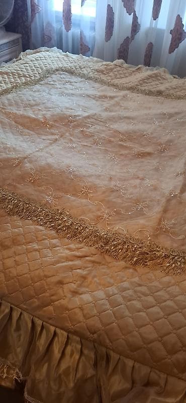 Покрывала: Для кровати Новый цвет - Золотой Покрывало — 3