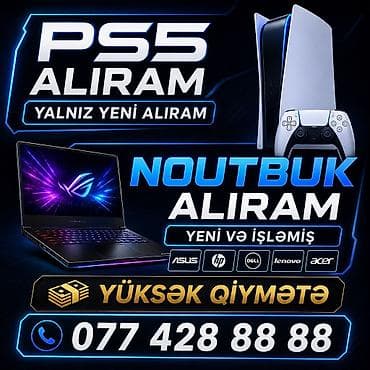 noutbuk canta: ƏN YÜKSƏK QİYMƏTLƏ NOUTBUK VƏ PS5 ALIRAM TEKLİF EDİN YENİ VƏ İŞLƏMİŞ — 1