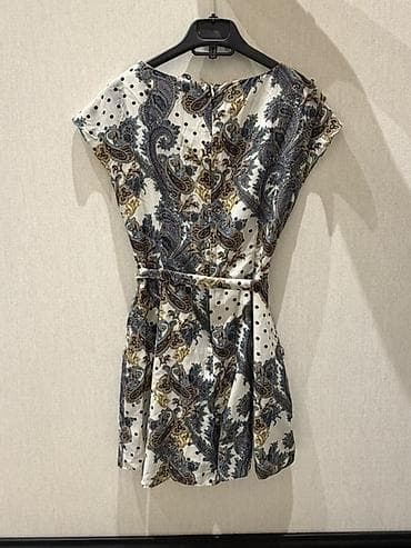 Yapon brendi Qadın qısa don-şort– paisley və xallı naxış - Model — 2