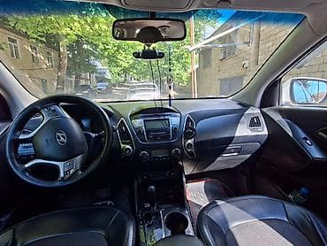 chery fulwin 2: Hyundai ix35, ağ rəng, 4WD (tam ötürücülü) krossover. Xüsusiyyətlər — 5