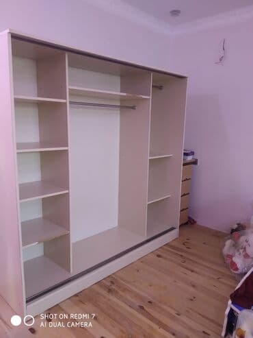 qiz ucun kravatlar: 2 təknəfərlik çarpayı, Dolab, İşlənmiş — 1