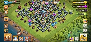 Clash of Clans hesabı – yüksək səviyyəli baza və resurs ehtiyatı - — 1