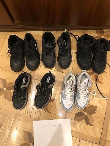 Başqa uşaq ayaqqabıları: Uşaq ayaqqabıları dəsti – 31 ölçü - 6 cüt müxtəlif modellər: idman — 1