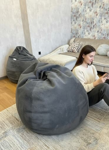 puf oturacaq: Pufik oturacaq, Parça, rəng - Boz — 1