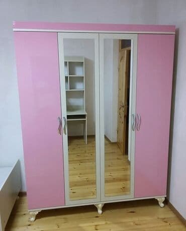 ev qapilari 2021: Yeni, Açılan, 4 qapılı Düz dolab, Dolab-asılqan, Azərbaycan — 2