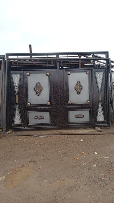 Lincoln: Железо Дворовые ворота, Механические, С дверью, Нет кредита, Бесплатная установка — 2