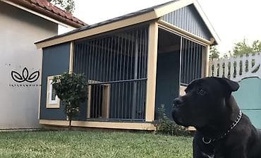 it pitbul: İkiadamwood – it itlər üçün peşəkar volyer və budkaların hazırlanması — 5