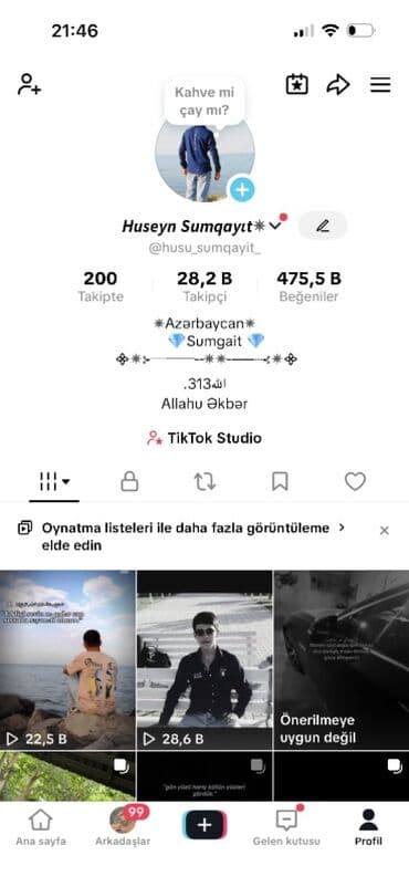 Əməkdaş axtarışı (vakansiyalar): Məhsul: TikTok profil hesabı Xüsusiyyətlər: - Platforma: TikTok - — 2