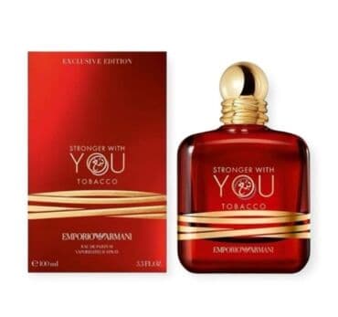 brend qadın ətirləri: 100% Original Kodu Herşeyi ustunde Emporio Armani Stronger with you — 5