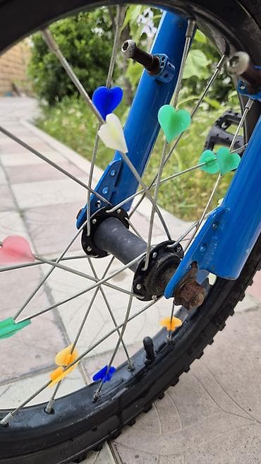 velosiped ucuz tap: İşlənmiş İki təkərli Uşaq velosipedi Start, 16", sürətlərin sayı: 1, Pulsuz çatdırılma — 4