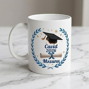 eşşək şəkli: Fincanlar, rəng - Ağ, Keramika, 1 əd — 1