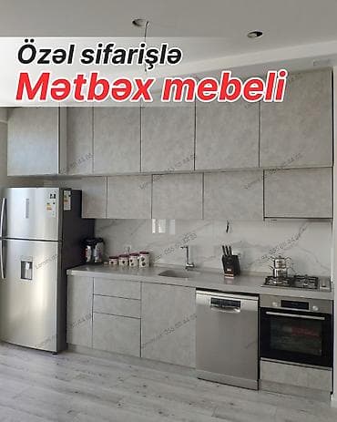 Özəl sifarişlə mətbəx mebeli - Fərdi dizayn: Ölçüyə uyğun