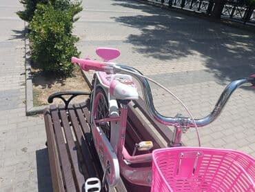 qızlar üçün hədiyyələr: Yeni İki təkərli Uşaq velosipedi 12", sürətlərin sayı: 1, Ünvandan götürmə — 5