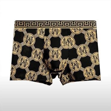 Digər kişi geyimləri: Məhsul: Kişi bokseri (qısa şortik tipli alt geyimi) - Dizayn: Qara — 5