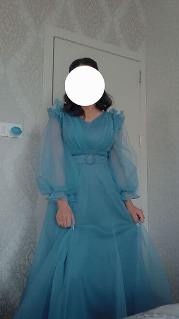 буквы из пенопласта на свадьбу: Uzun ziyafət/gecə libası – açıq mavi rəng2 defe geyilib 120m alinib — 2