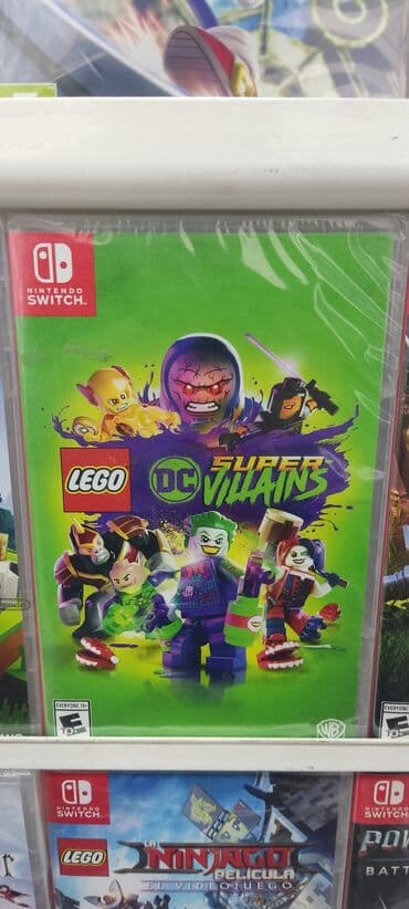 диск: Nintendo switch üçün lego dc villains oyun diski. Tam original — 1