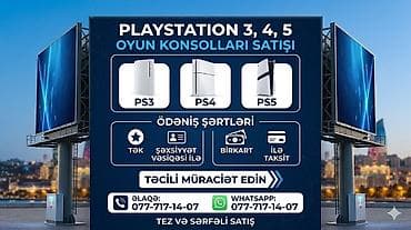 PlayStation 3, PlayStation 4 və PlayStation 5 oyun konsollarının