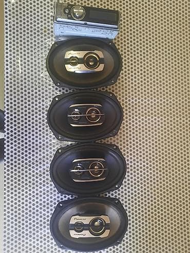 irshad electronics gence: 4 dene kalonka her biri super vezyetde 1 cüt 500 w xrom 1 cüt 550w — 6