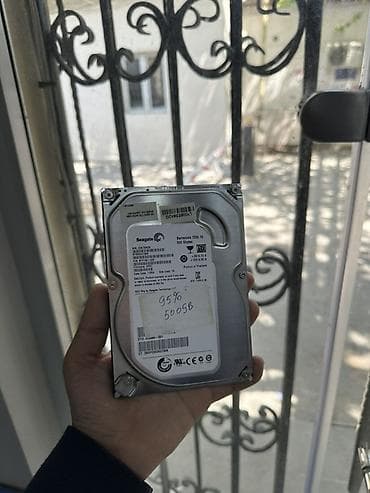 hdd 2 t: Daxili Sərt disk (HDD) Seagate, 512 GB, 7200 RPM, 3.5", İşlənmiş — 1