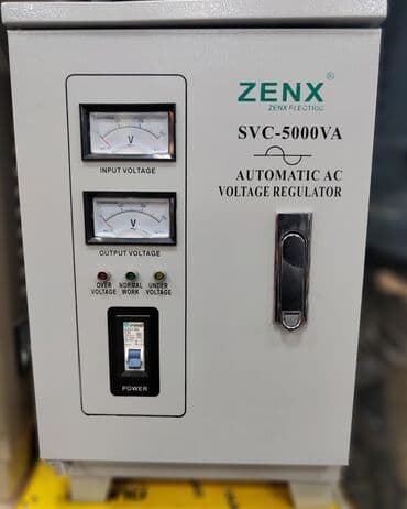 stabilizator qiymeti: Новый, Домашний, Трехфазный, Стабилизатор, 220/380 В, Доставка в районы, Бесплатная доставка, Есть кредит — 10