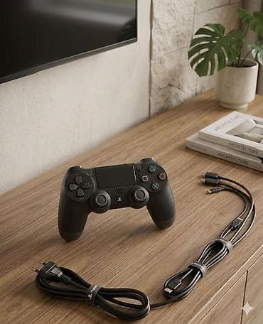 playstation satış: PlayStation 4 Slim komplekti - Konsol: Sony PlayStation 4 Slim (qara — 7