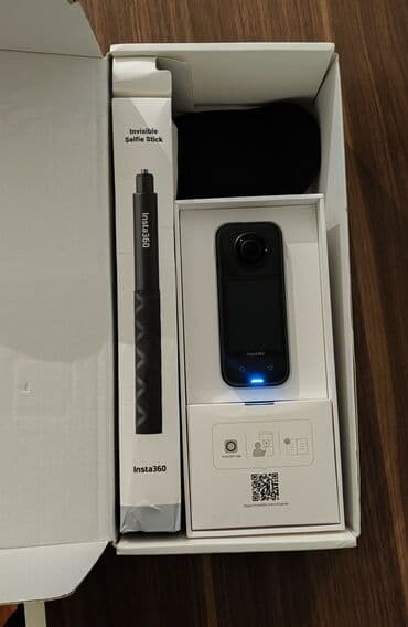 Videokameralar: Insta360 X3 Adventure Kit Kamera və aksessuarlar ideal vəziyyətdədir — 4