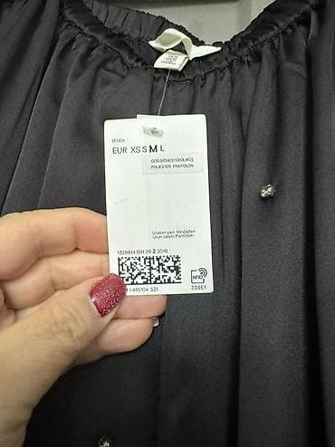 geyim qadin: Hm saten şalvar ayagı rezinli qaşları var plçü m 1 defe geyinilib — 2