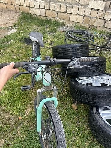 format velosiped: Lada Sport dağ velosipedi - Rəng: açıq yaşıl - Çərçivə: Lada Sport — 2