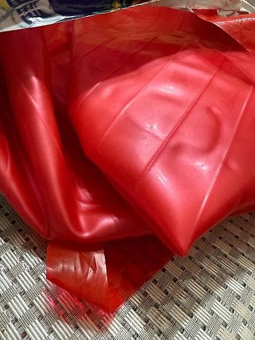 Məhsul: Qırmızı lateks/rezin məşq lenti (rezin bant) Təsvir: -