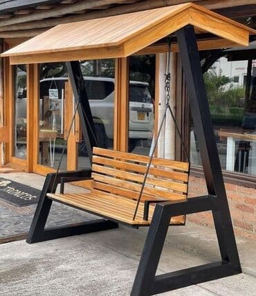 sallanan kreslo: Yeni, Divan-yelləncək, Zontikli, Metal — 8