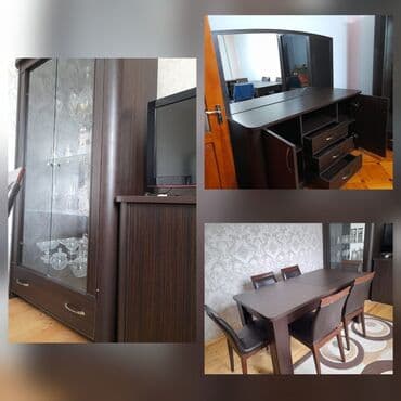 fırlanan stollar: İşlənmiş, Dolab, TV altlığı, Masa və oturacaqlar, Kredit yoxdur — 3