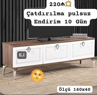 hamam üçün rəflər: Yeni, Düz TV altlığı, Polkalı — 1