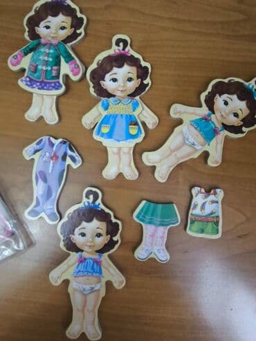 одежды: Заказано с Америки. Почти новый набор куколок с одеждой. Одежда на — 2