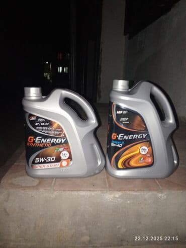 Yağlar və avtokimyəvi maddələr: 5 l, 15w40 — 1