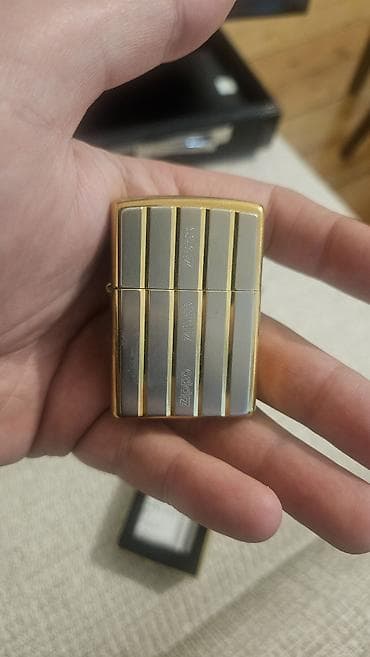 Zippo benzini ilə işləyən klassik qayçı alışqan - Brend: Zippo -