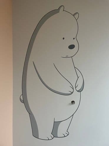 əl uz yuyulan: Divar rəsimlərinin çəkilməsi🎨 Instagram: art_sebet ////Tik-tok — 1