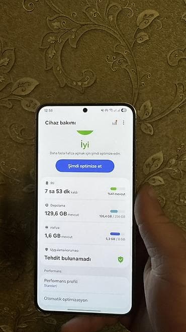 termal kamera: Samsung Galaxy S23 Plus, 256 GB, rəng - Çəhrayı, Zəmanət, Barmaq izi, Simsiz şarj — 1