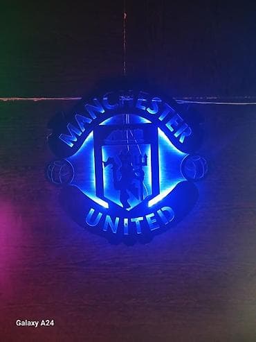 qedimi caynik: LED işıqlı dekor lövhələri və neon fiqurlar Damin 4 ed nerd 2 ed Tv — 5