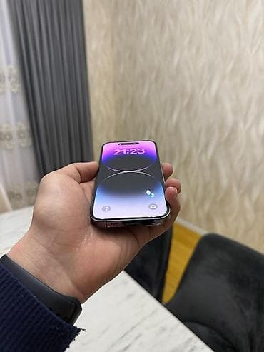 iphone 5 plus: IPhone 14 Pro, 128 GB, Deep Purple, Face ID — 2