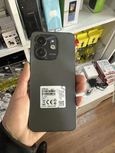 Infinix HOT 30i, 64 GB, rəng - Boz, Sensor