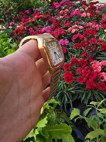 qzıl saat: Qol saatı, Cartier, rəng - Qızılı — 3