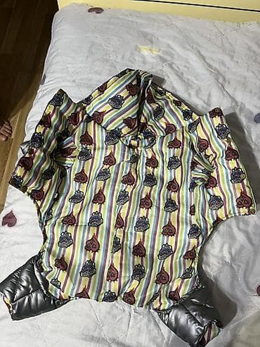 tech fleece: Gümüşü rəngli, kapüşonlu şişmə heyvan jileti. - İkiüzlü dizayn — 3