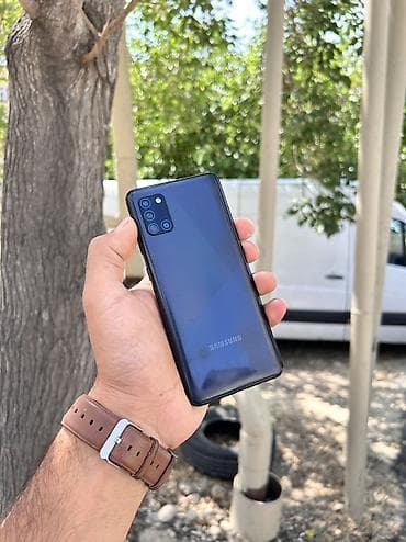 samsung c: Samsung Galaxy A31, 64 GB, rəng - Göy, Barmaq izi, Düyməli, Sensor — 1