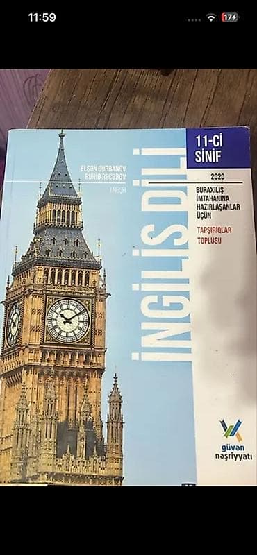 ingilis dili: İngilis dili 11-ci sinif, 2020 il — 1